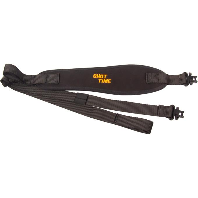Ремень оружейный SHOTTIME быстро регулируемый8х48-108 чёрный ST-GS-8-BK