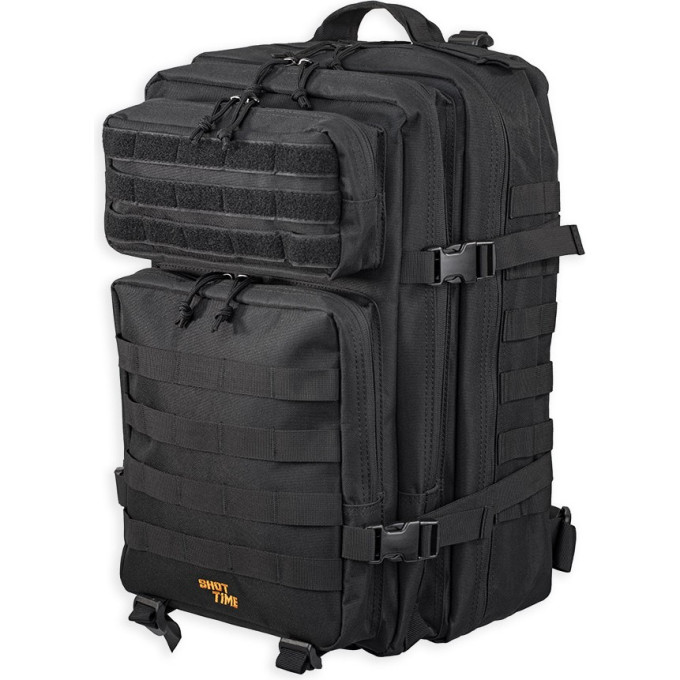 Рюкзак SHOTTIME городской/тактический Basic, 25л, полиэстер 900D, чёрный ST-BP-7013-BK
